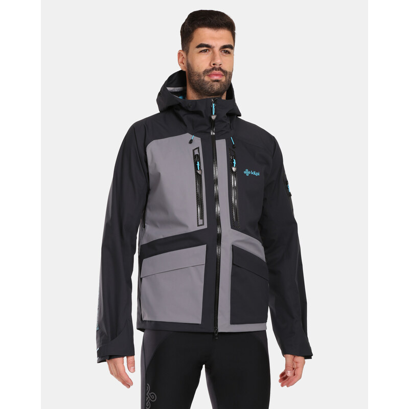 Pánska nepremokavá lyžiarska bunda Kilpi LTD ARCHER-M čierna 47971400
