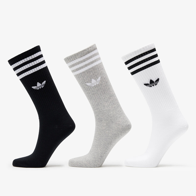 adidas Originals Ponožky adidas High Crew Sock 3-Pack White/ Mgreyh/ 48151533