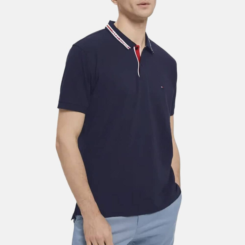 Pánské modré polo triko Tommy Hilfiger 55676 47987910