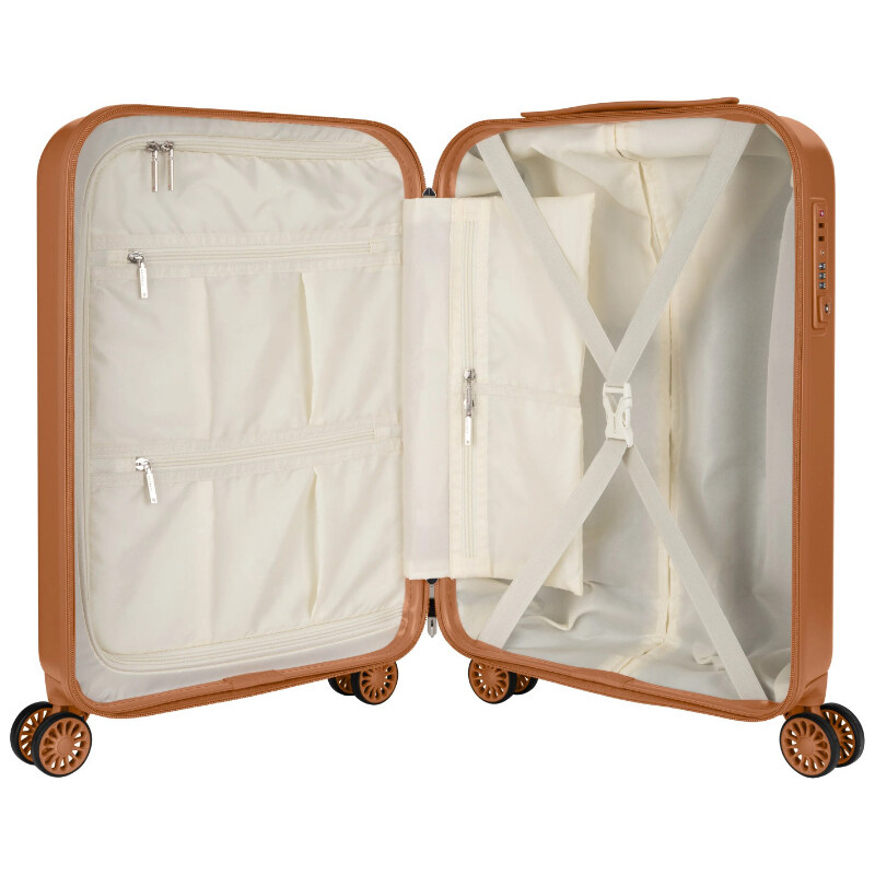 Sada cestovních kufrů SUITSUIT TR-6257/2 Blossom Maroon Oak 81 l / 31 l