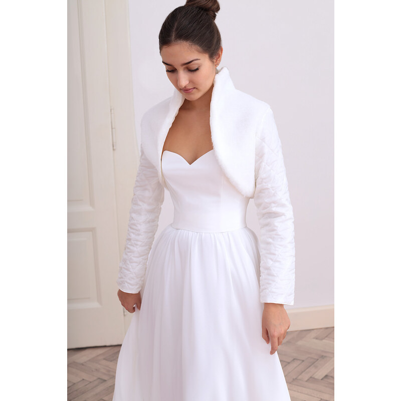 Glara Hrejivé bolerko cez elegantné šaty 60121547