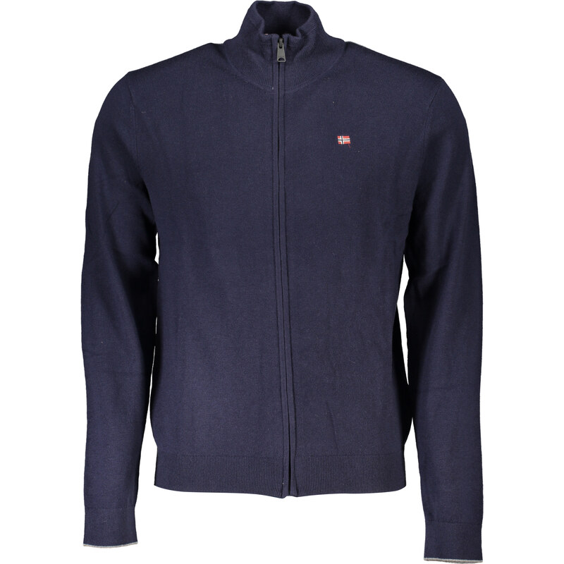 Pánsky modrý kardigan Napapijri 64708967