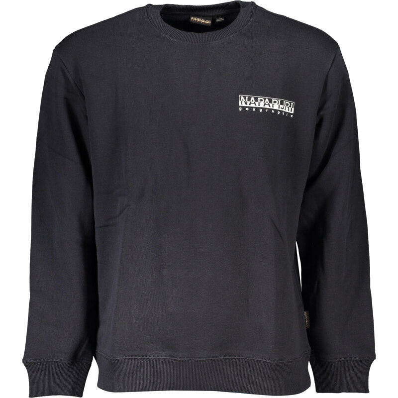 Športová Pánska Mikina bez zipsu NAPAPIJRI Čierna 67465431