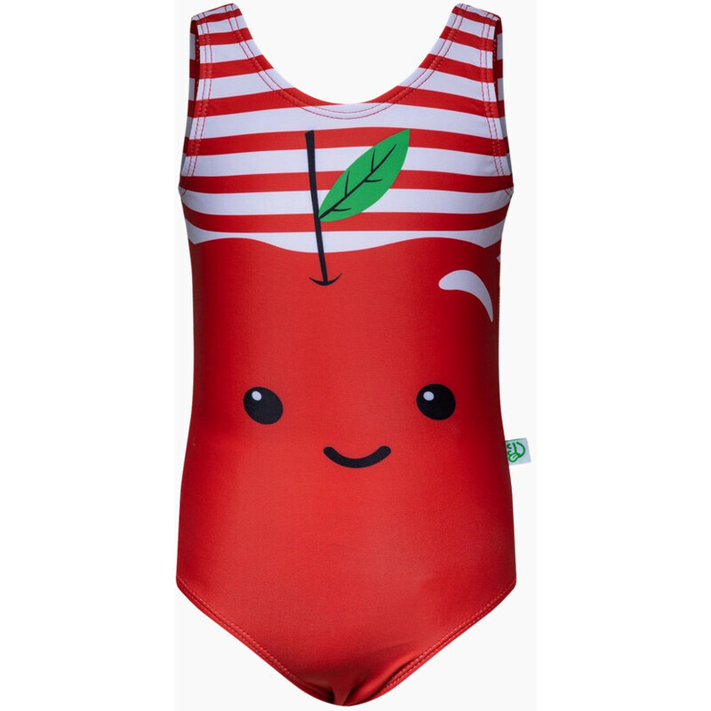 Veselé dievčenské plavky Dedoles Jablko (D-K-SCL-S-OPS-C-1272) 1-2 48023017
