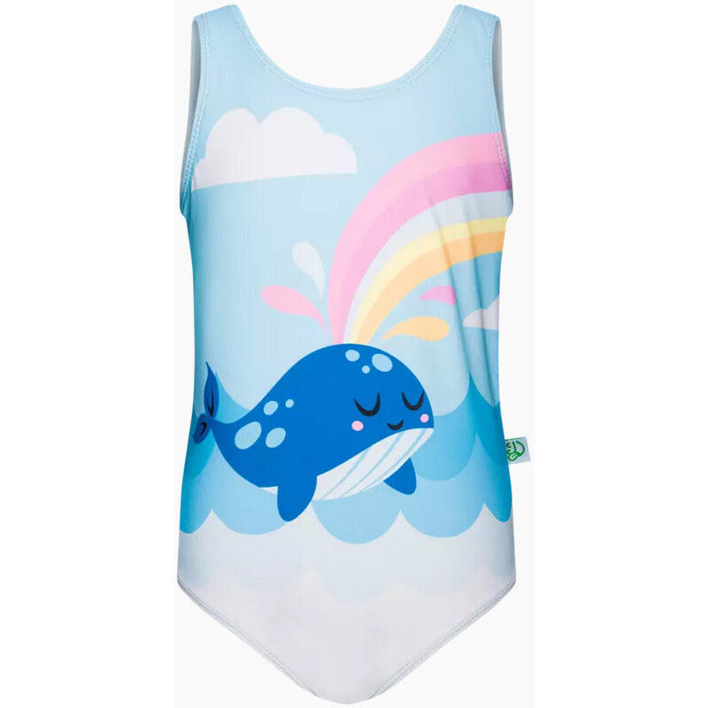 Veselé dievčenské plavky Dedoles Veľryba (D-K-BW-OPS-C-RP-1601) 1-2 48023013