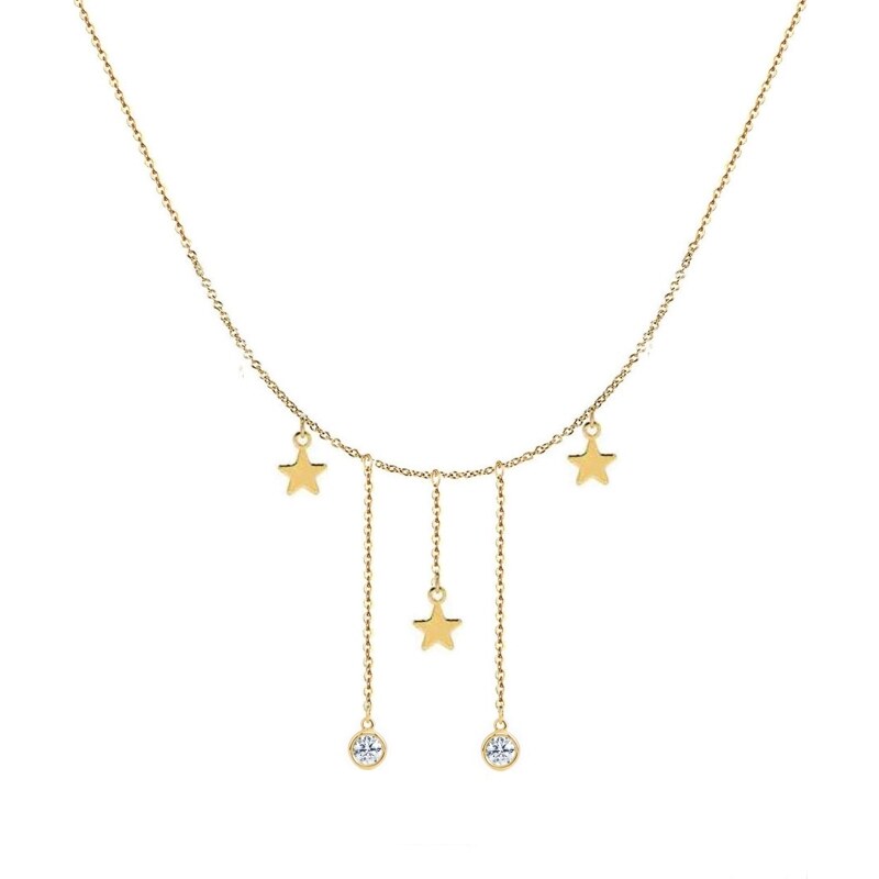 SWAROVSKI Elements Swarovski e. náhrdelník Estelar, hviezdy sen6172 48024782