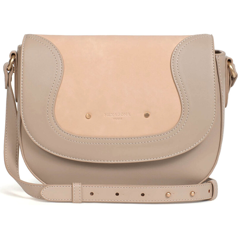 Dámska crossbody kabelka Hexagona Irma - béžová 48200035