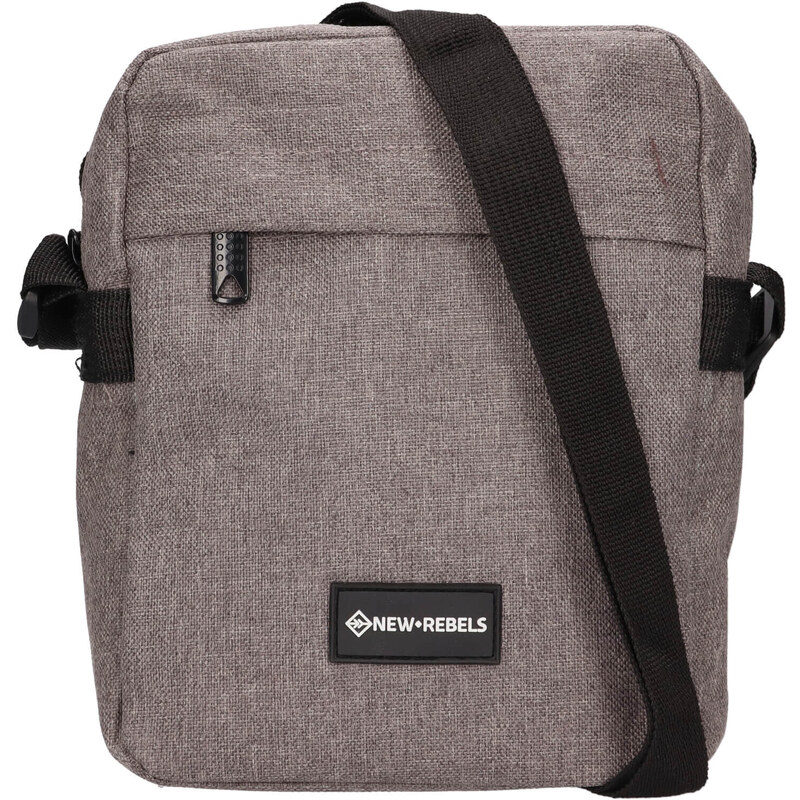 Pánská taška přes rameno New Rebels Luise - šedá 48200726