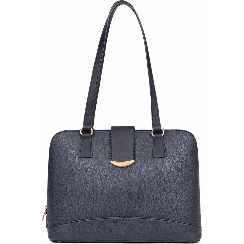 Dámska kabelka Hexagona Linad - tmavo modrá 48200951