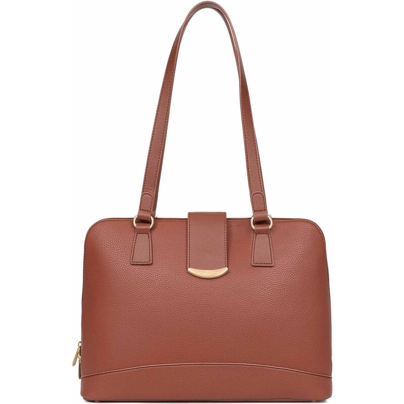 Dámska kabelka Hexagona Linad - hnedá 48200953