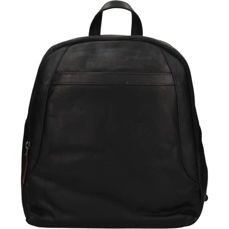 Kožený batoh Justified Divelo - čierna 48201606