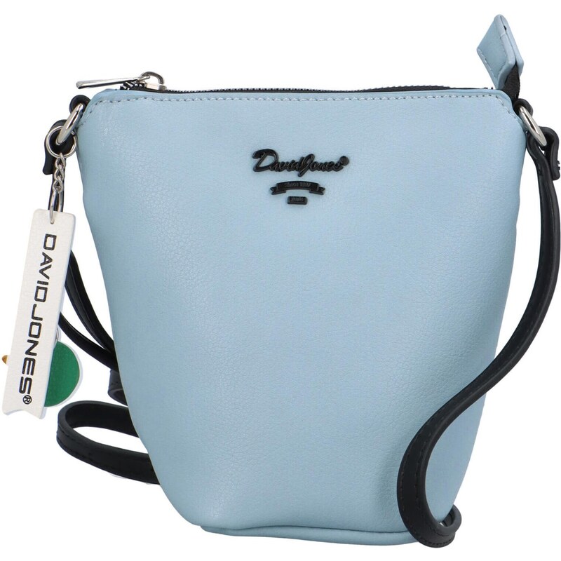 Dámska crossbody kabelka David Jones Abeba - svetlo modrá 11533586