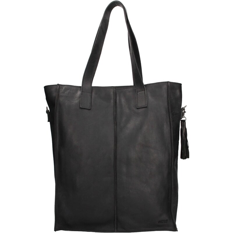 Dámska kožená kabelka Justified Monic - čierna 48226661