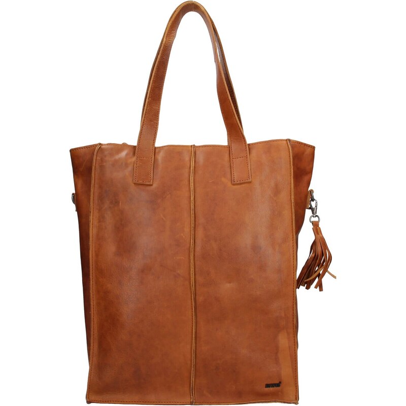 Dámska kožená kabelka Justified Monic - koňak 48226663