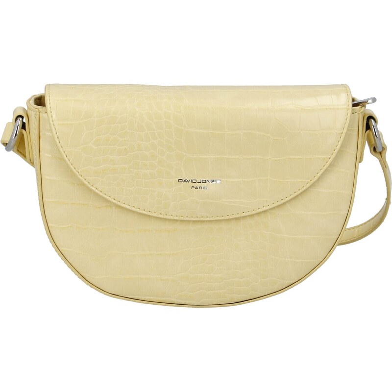 Dámska crossbody kabelka David Jones Esteri - žltá 11534548