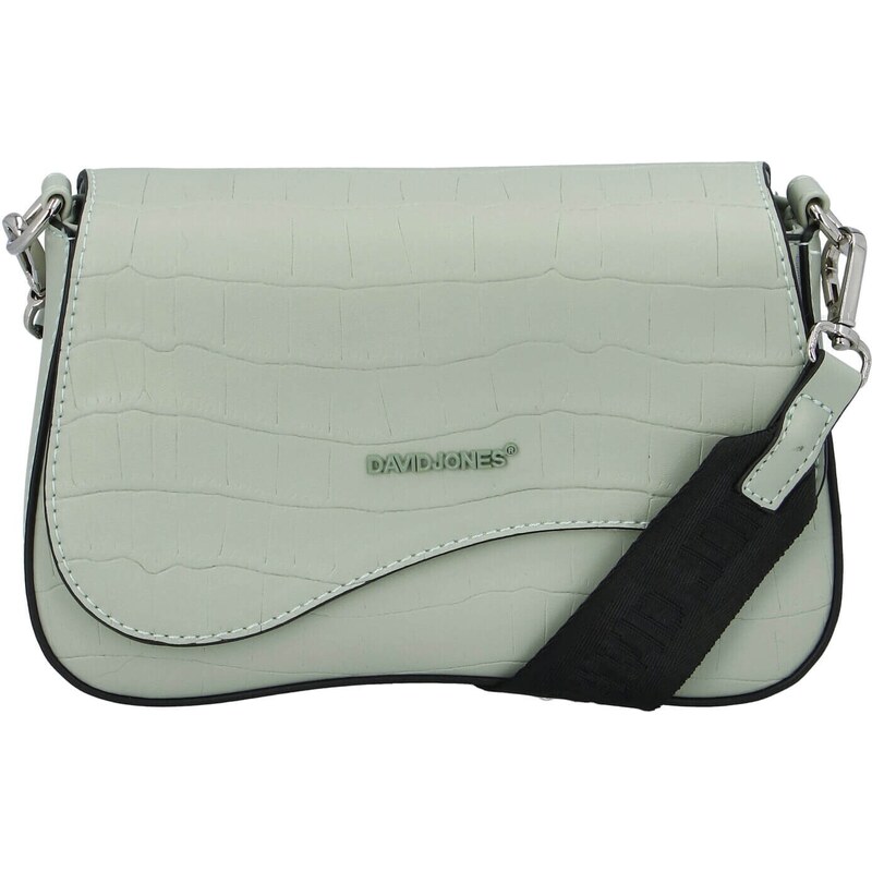 Dámska crossbody kabelka David Jones Olavi - svetlo zelená 11531960