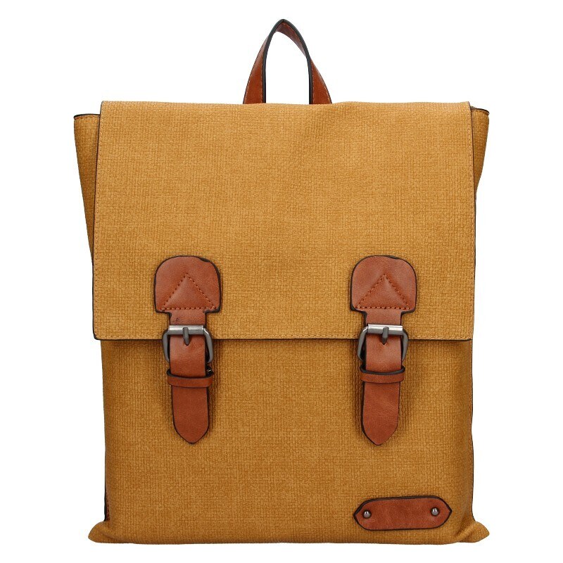 Beagles Dámsky batoh Firenze Kamila - horčicová 48226866