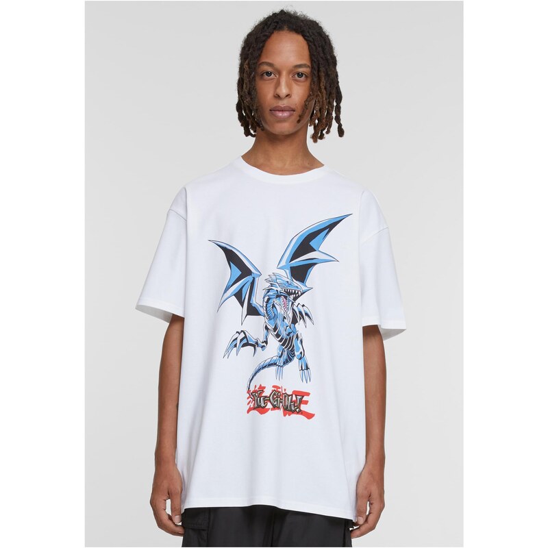 Mister Tee Yu-Ghi-Oh Blue Eyes White Dragon Heavy Oversize Tee white 50663171