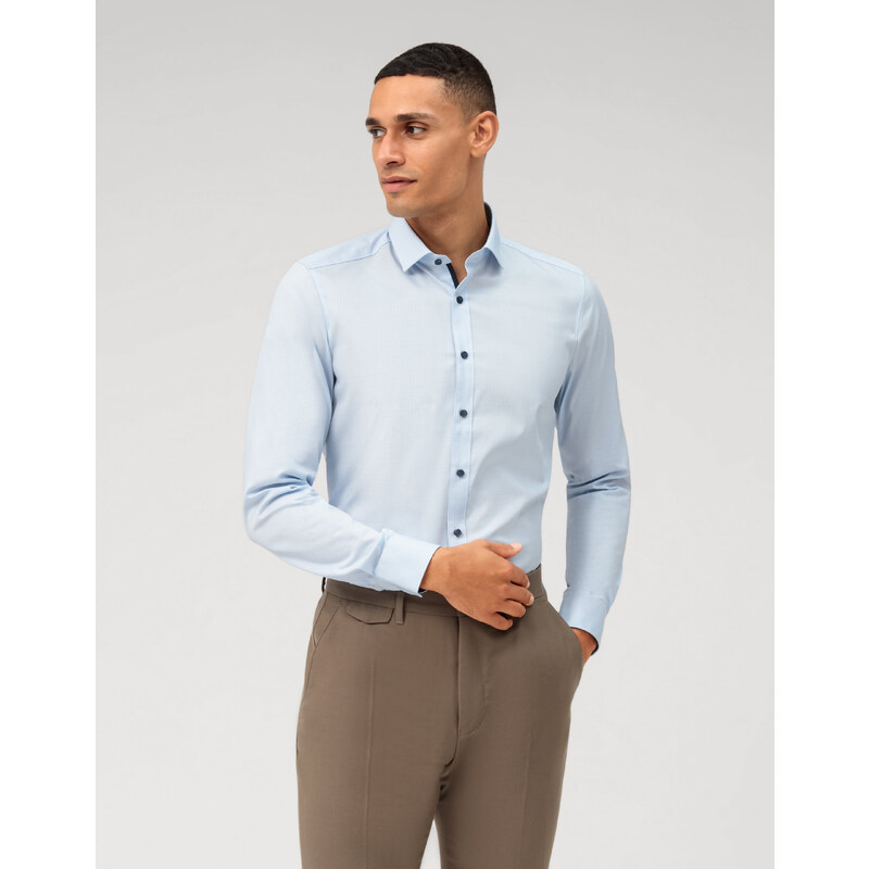 Pánska košeľa OLYMP body fit predĺžený rukáv 48046952