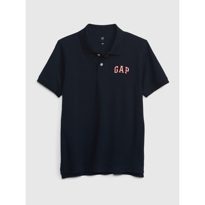 GAP Chlapčenské polo tričko logo Gap 843607-00 66268547