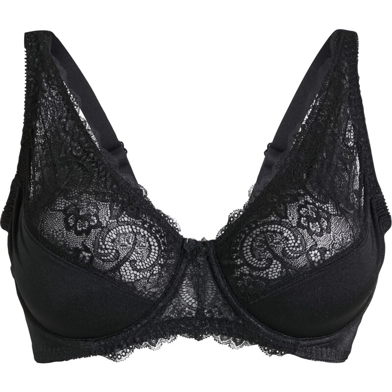 bonprix Podprsenka minimizer s kosticami, farba čierna 44789559