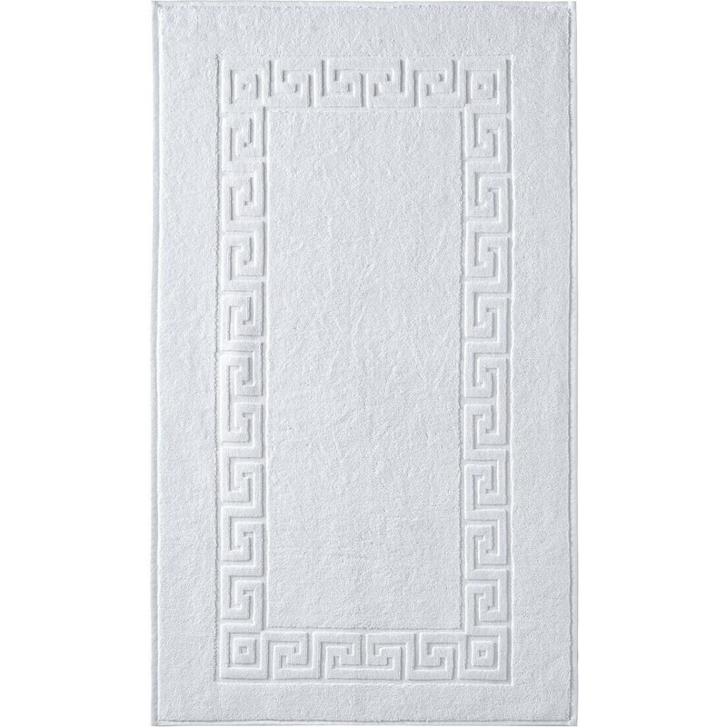 Blancheporte Kúpeľňová froté predložka s gréckym vzorom biela 160