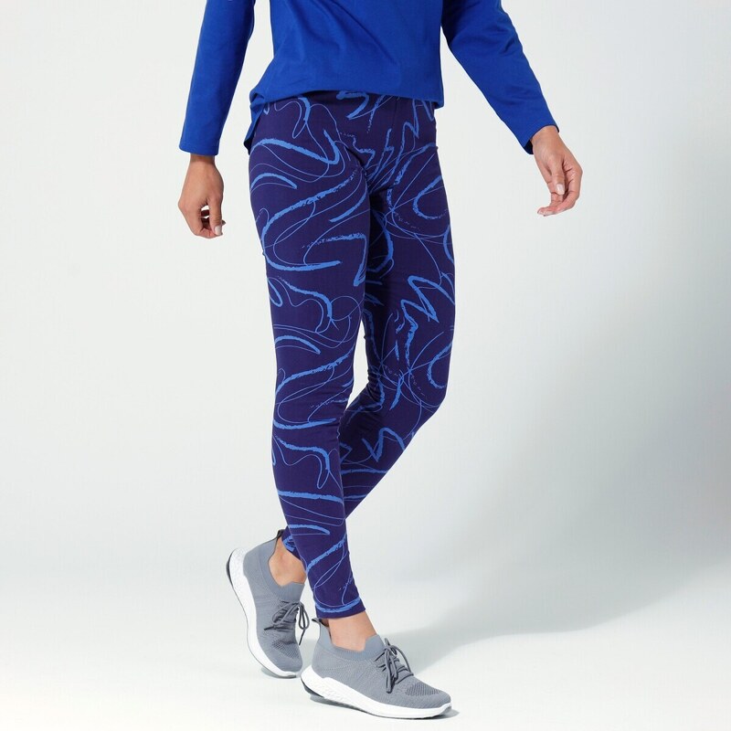 Legíny s potlačou nám.modrá 036 Blancheporte 48076172