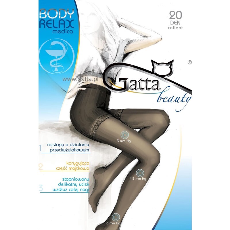 Pančuchové nohavice Gatta Body Relaxmedica 20