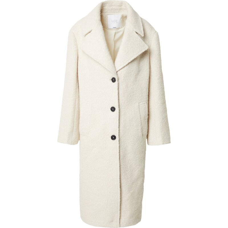 RÆRE by Lorena Rae Prechodný kabát Emelie šedobiela 54265031