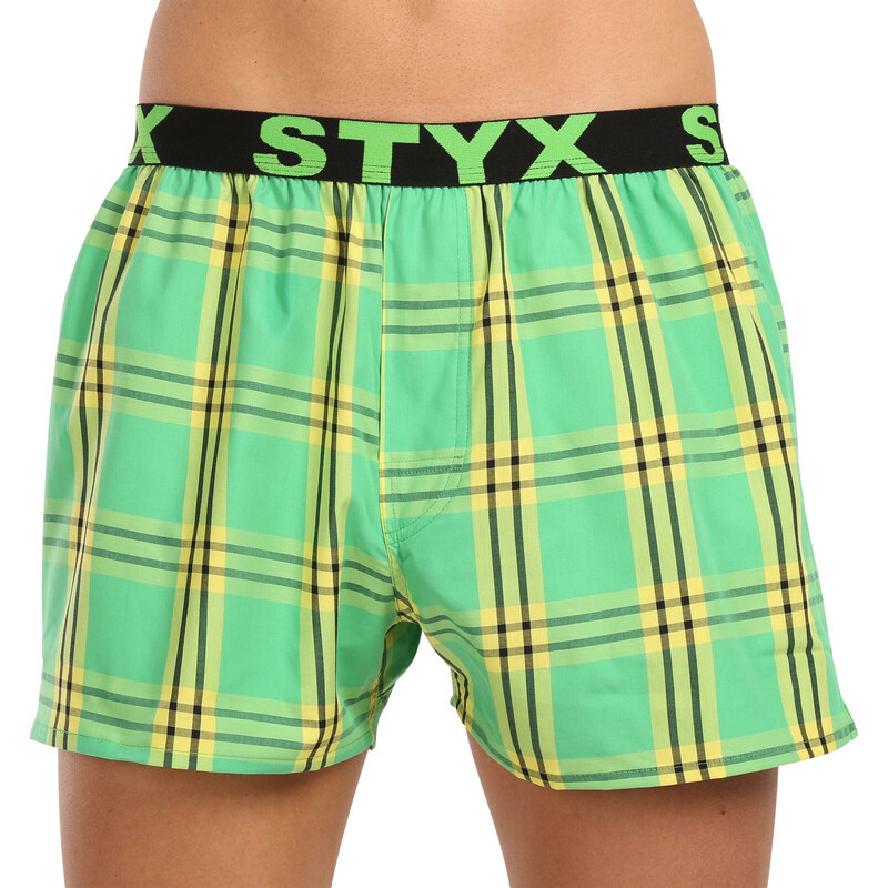 Pánske trenky Styx športová guma viacfarebné (B1011/2) 48102428