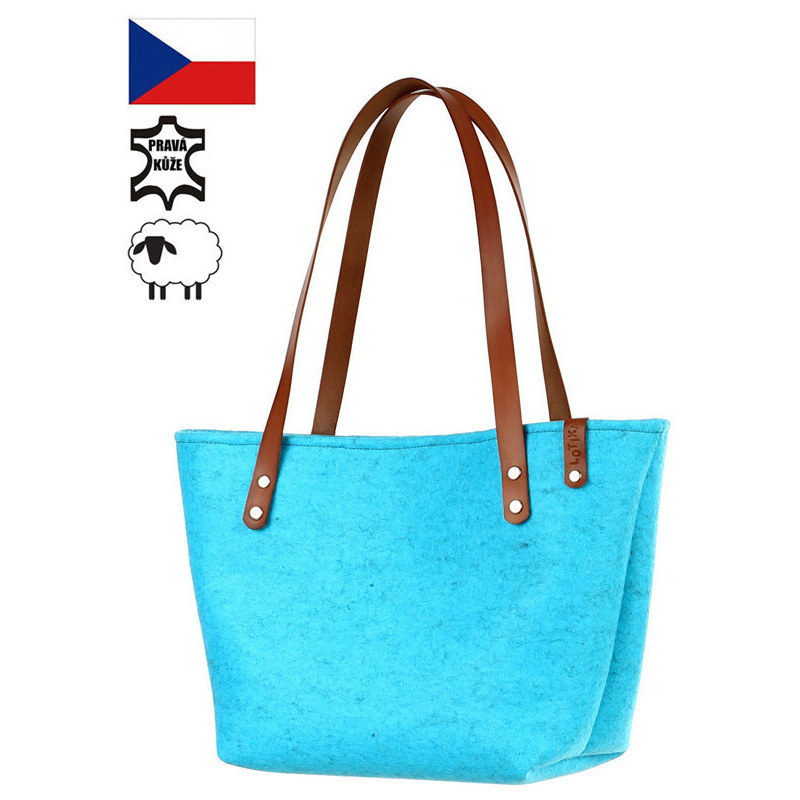 Lotika Dámska plstená kabelka - eco friendly product - vyrobené v 35815363