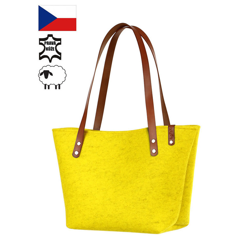 Lotika Dámska plstená kabelka - eco friendly product - vyrobené v 35815364