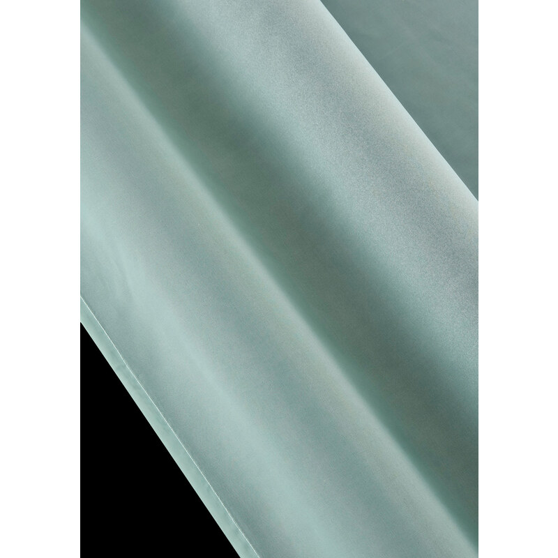 bonprix Záclona s farebným prelivom (2 ks), s recyklovaným polyesterom, farba zelená