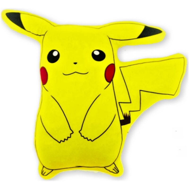 SkyBrands Tvarovaný vankúšik Pokémon Pikachu - 28 x 30 cm