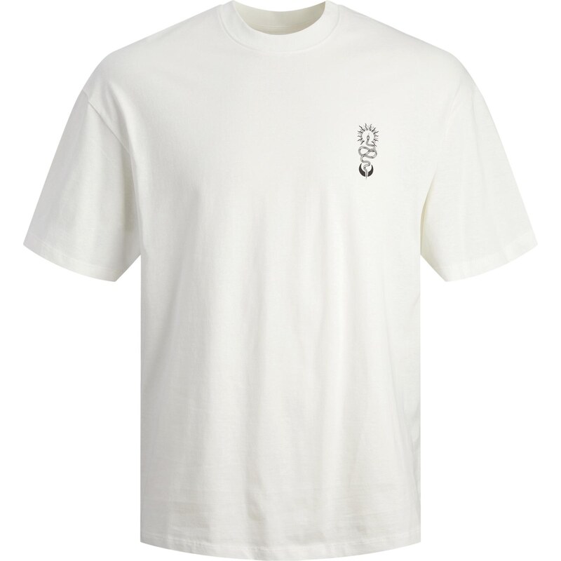 JACK & JONES Tričko HEKTOR čierna / biela 63125497