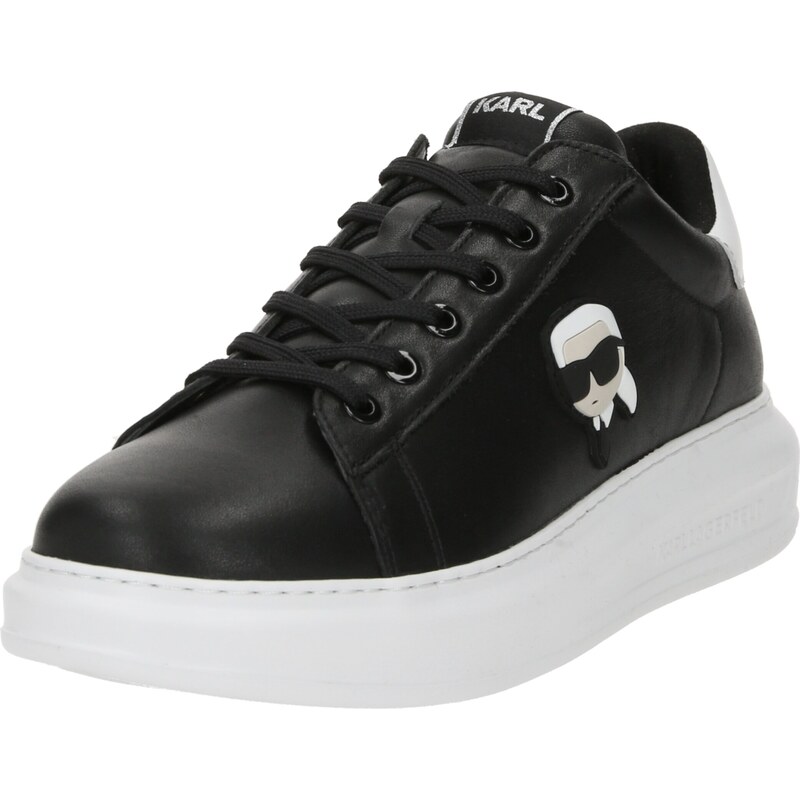 Karl Lagerfeld Nízke tenisky čierna / biela 54285292