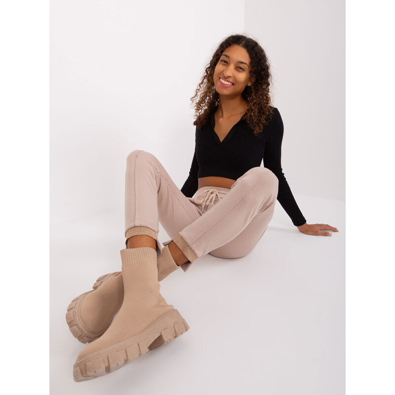 RELEVANCE Sweatpants-RV-DR-8517.16-beige 64687165