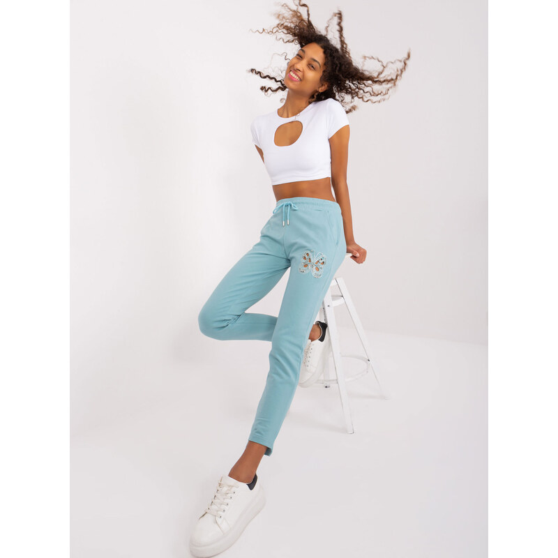 RELEVANCE Sweatpants-RV-DR-8835.10-mint 64687763