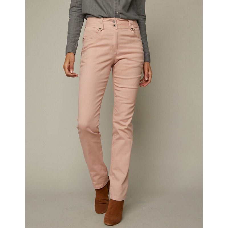 Rovné nohavice s vysokým sťahujúcim pásom 048 Blancheporte 48147877