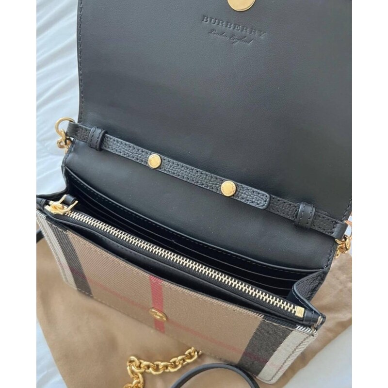 Burberry crossbody kabelka čierna GLAMI.sk