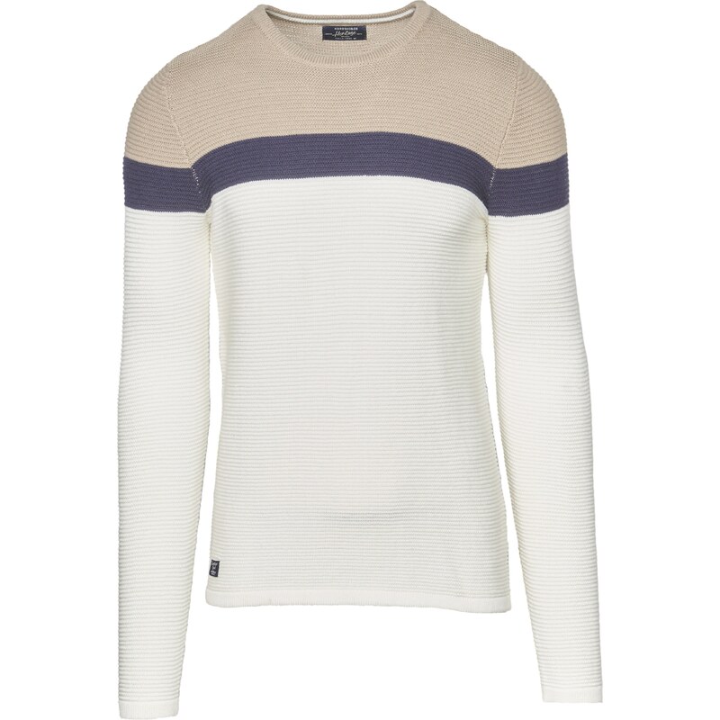 KOROSHI Sveter šedobiela 66807573