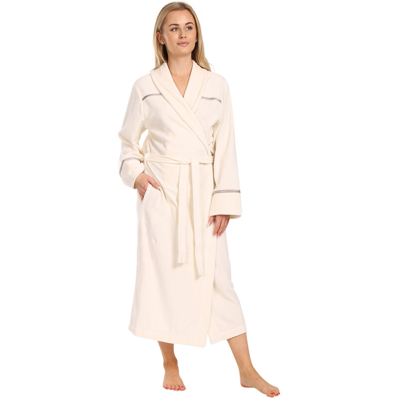 Dámsky župan L&L bielý (2304) 48178906