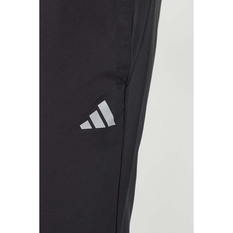 Tréningové nohavice adidas Performance Gym+ čierna farba, jednofarebné, IP4472
