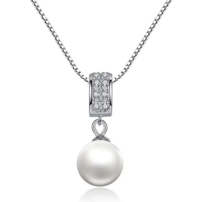 Dámsky strieborný náhrdelník DESTINY 48181596