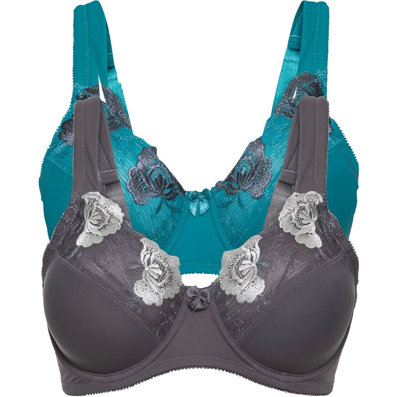 bonprix Minimizer podprsenka s vystuženými ramienkami (2 ks), farba 44731555