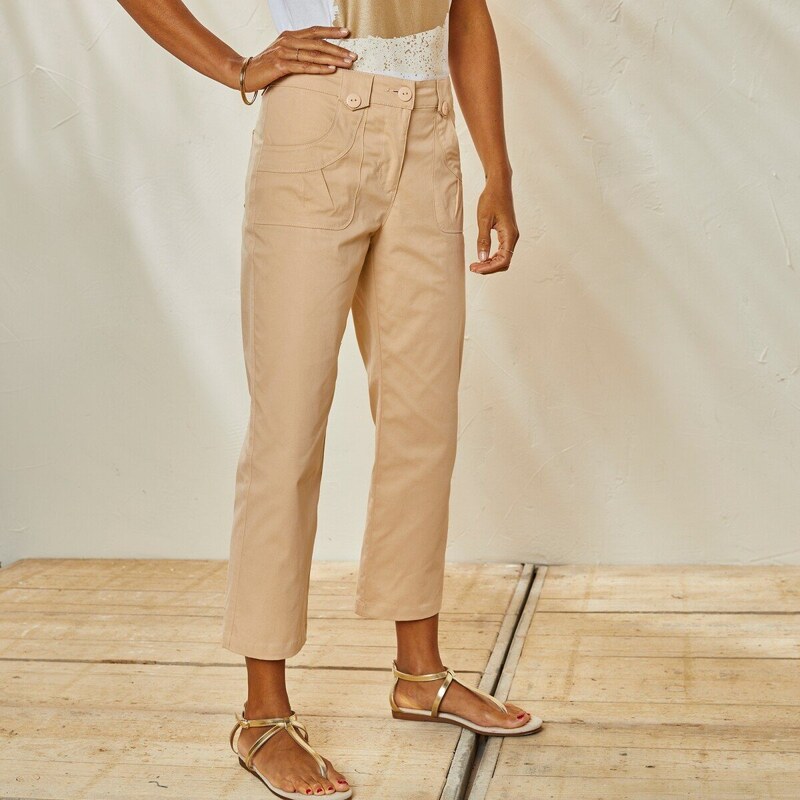 7/8 strečové nohvice piesková 052 Blancheporte 48957837