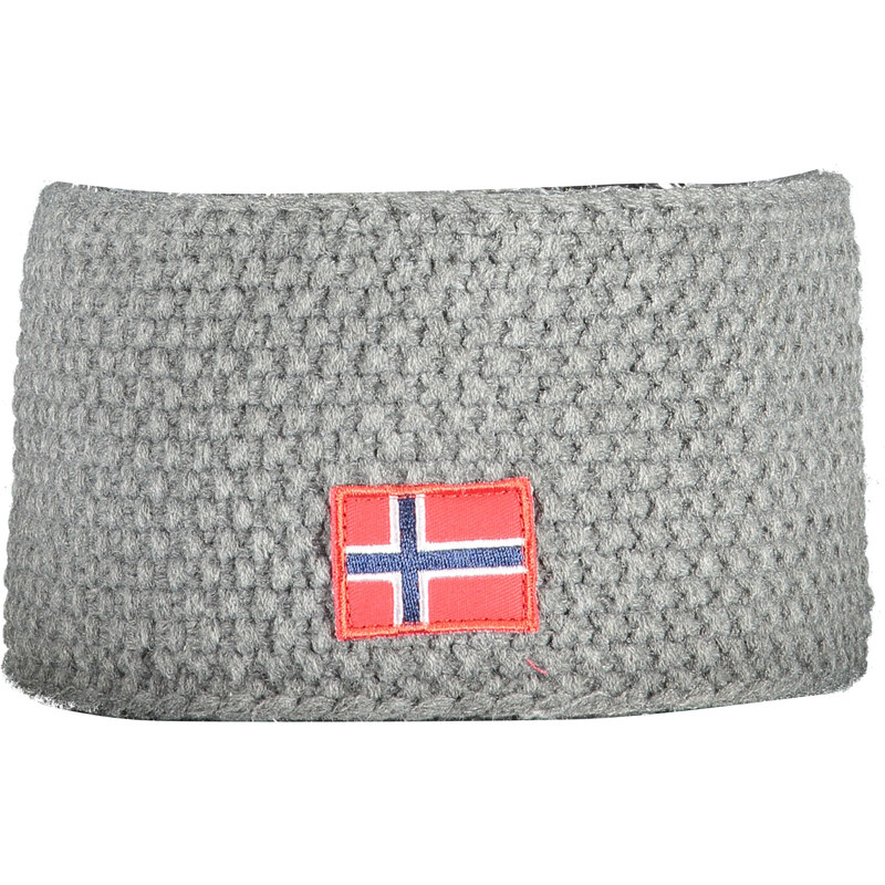 NORWAY 1963 Šedá čelenka s nórskou vlajkou 64708764