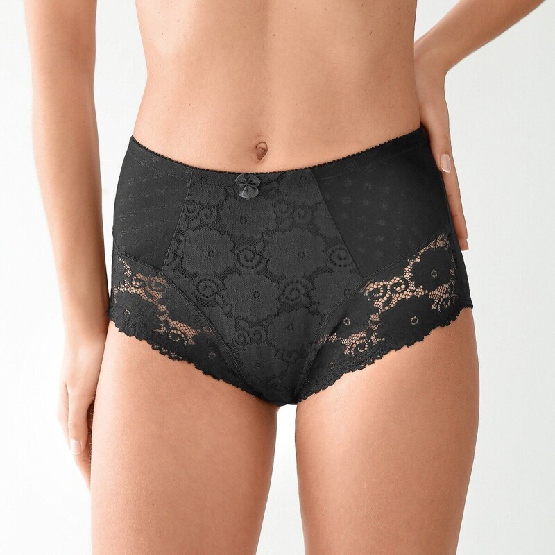 Sťahujúce čipkované nohavičky, súprava 2 ks 2 x čierna 036 49355544