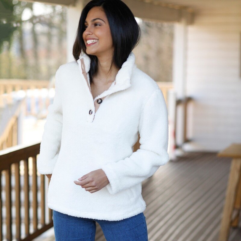 Bunda z plyšového úpletu so stojačikom na gombíky ražná 054 48518523