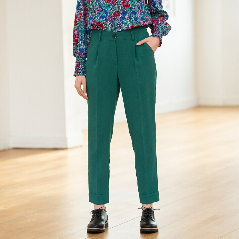 7/8 úzke nohavice zelená 036 Blancheporte 48788914